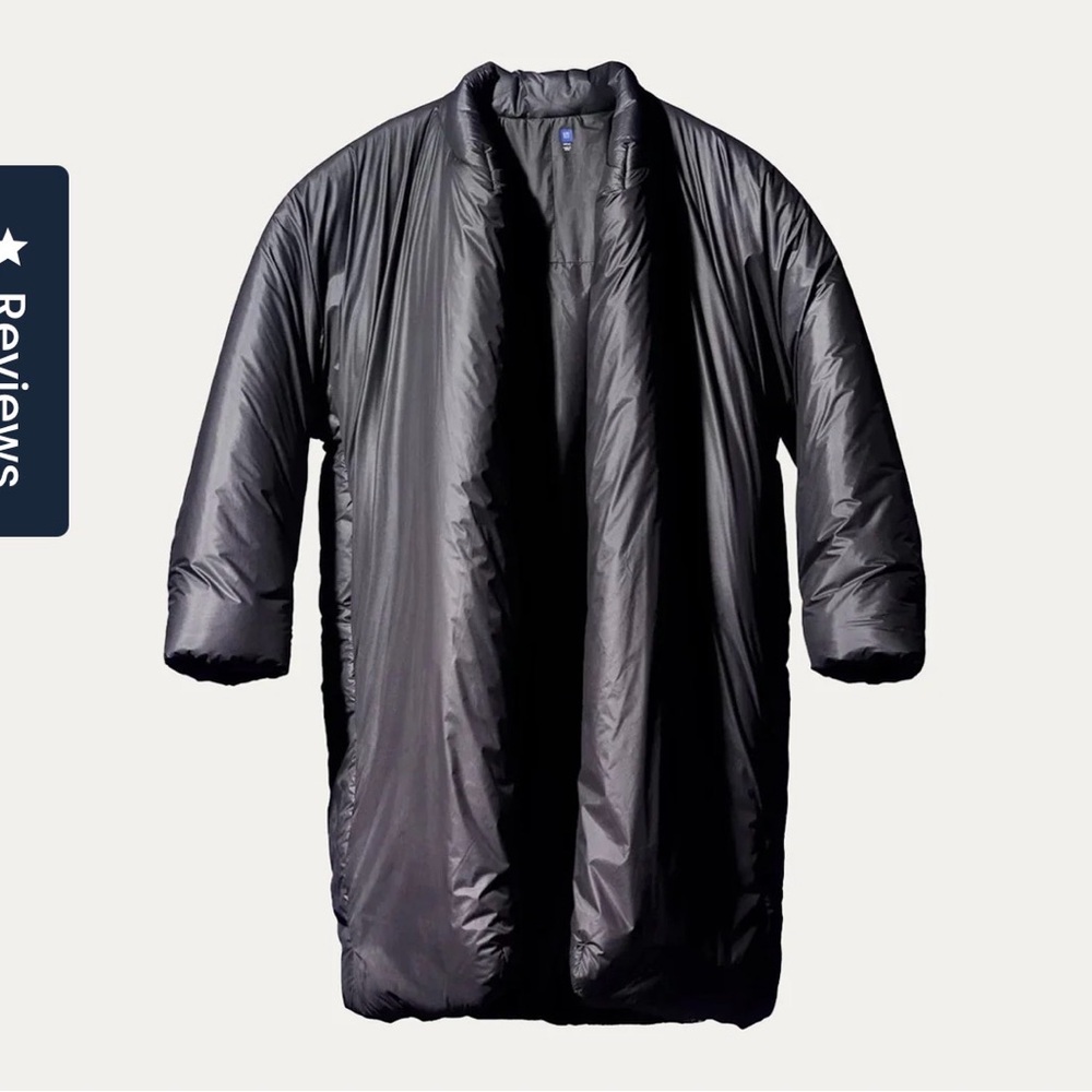Yeezy Gap Engineered by balenciaga long round Black jacket